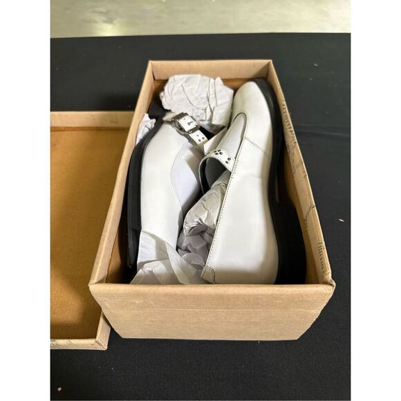 Free People Rumor White Leather Mary Janes 8.5 - Picture 1 of 6